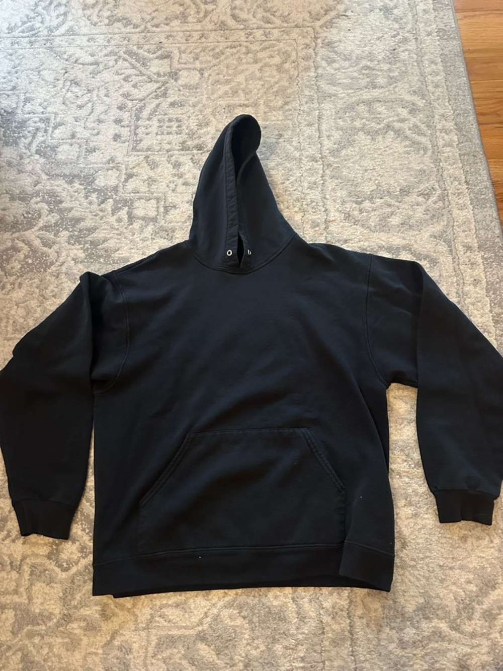 Oversized small Classic unisex Hoodie Sweatshirt